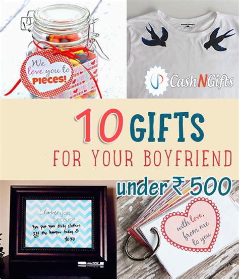 gift for boyfriend under 500